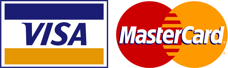 Visa/MasterCard acceptées